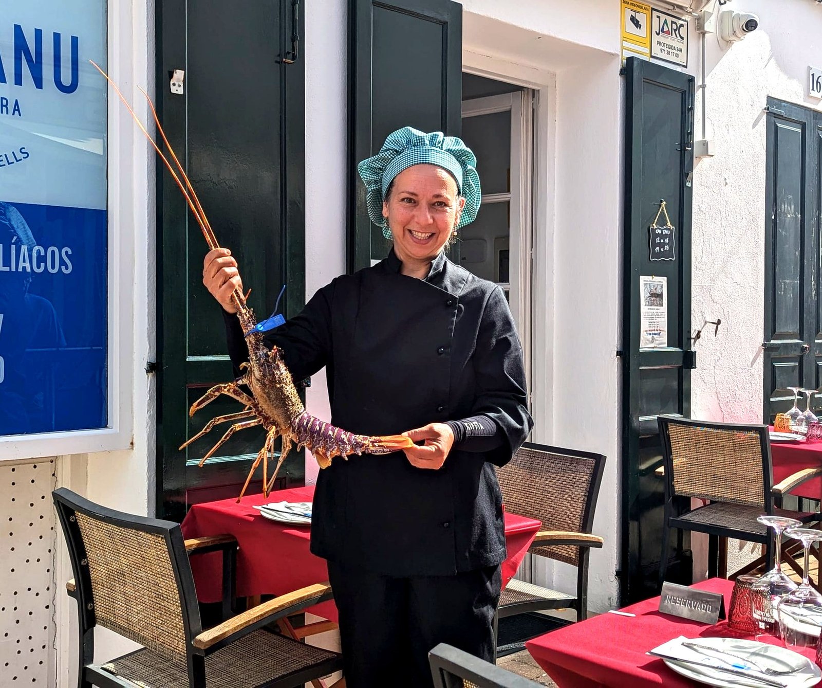 Verónica cocinera Can Tanu